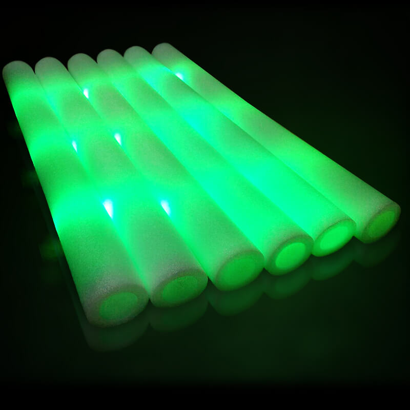 Gậy led cổ vũ xanh lá 1 chế độ phát sáng Gậy led cổ vũ xanh lá 1 chế độ phát sáng