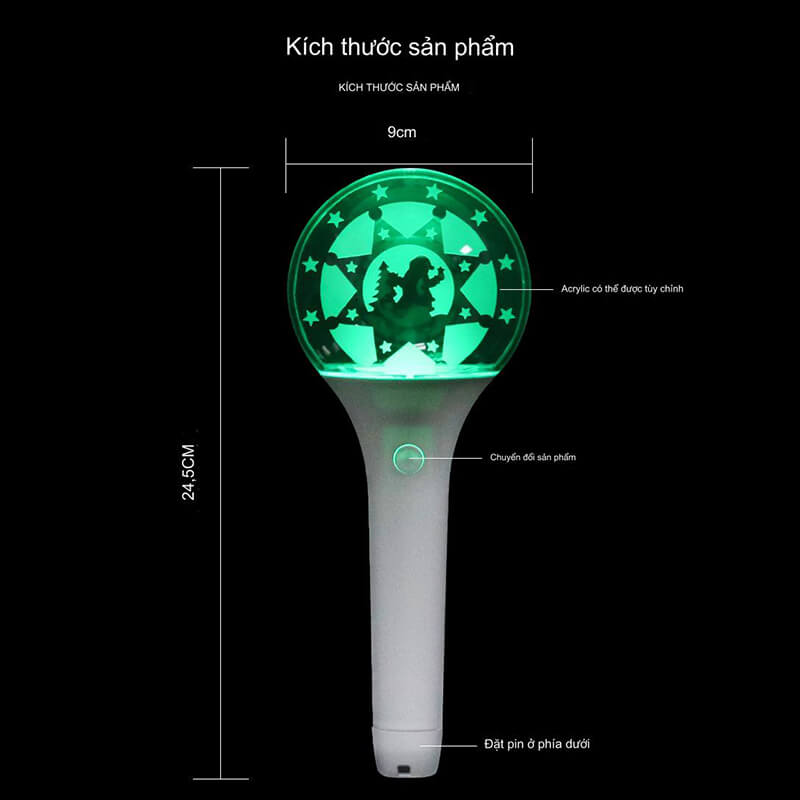 gậy phát sáng đèn led 3d gậy phát sáng đèn led 3d