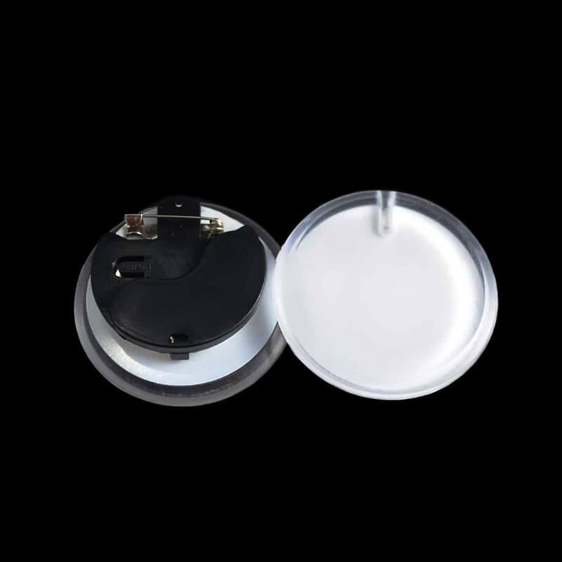 Huy hiệu cài áo led hồng Huy hiệu cài áo led hồng