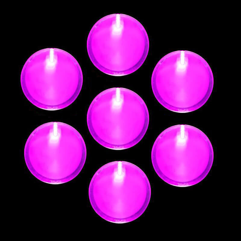 Huy hiệu cài áo led hồng Huy hiệu cài áo led hồng