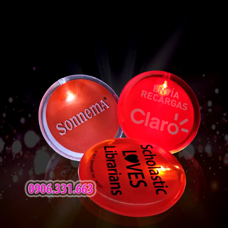 huy hiệu cài áo phát sáng led huy hiệu cài áo phát sáng led