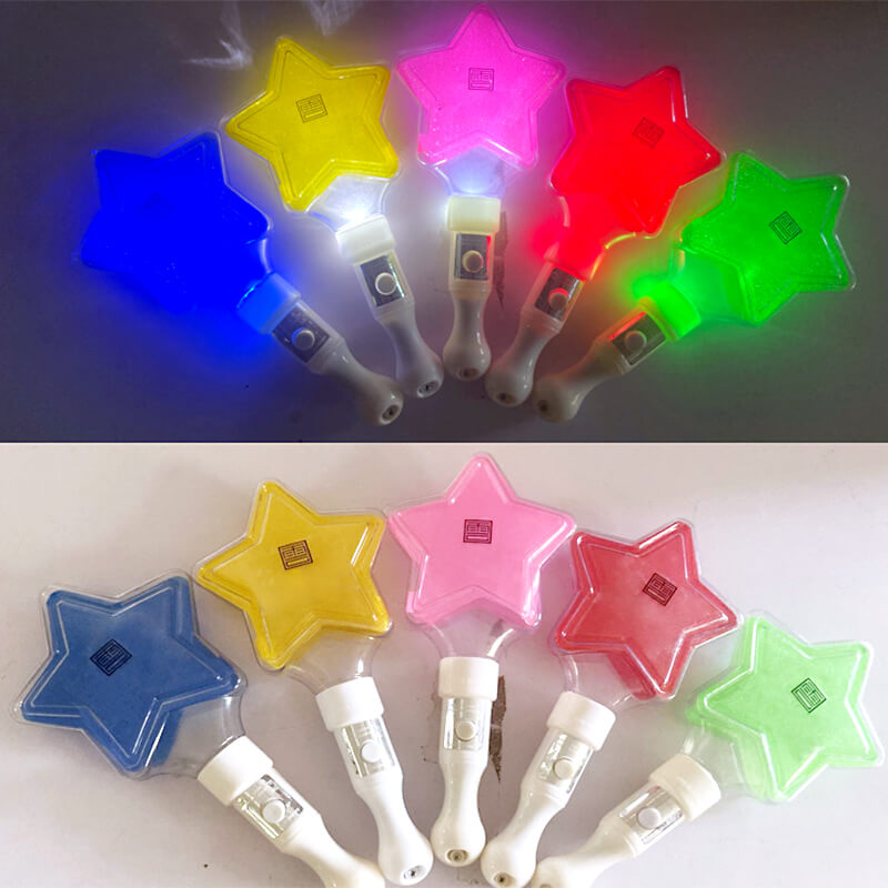 In cây cổ vũ lightstick ngôi sao In cây cổ vũ lightstick ngôi sao