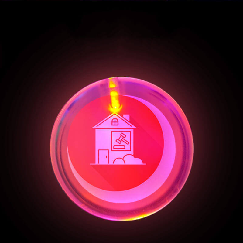 in logo dán huy hiệu led