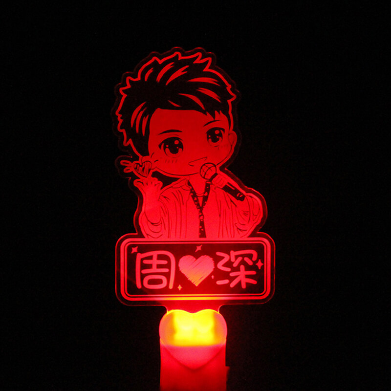 in logo màu cây lightstick