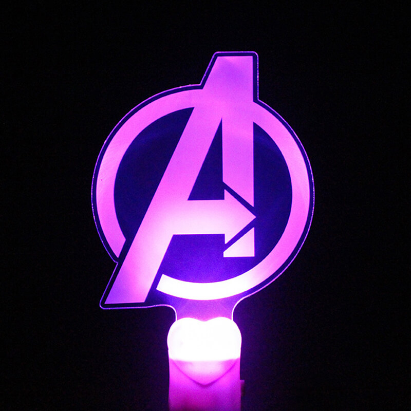 in logo màu cây lightstick