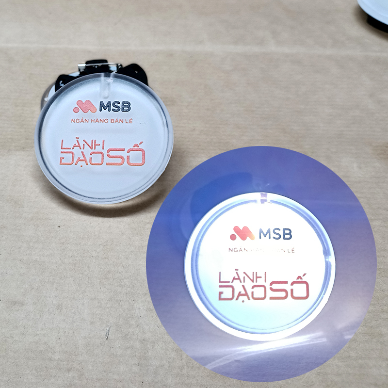 in màu huy hiệu led in màu huy hiệu led