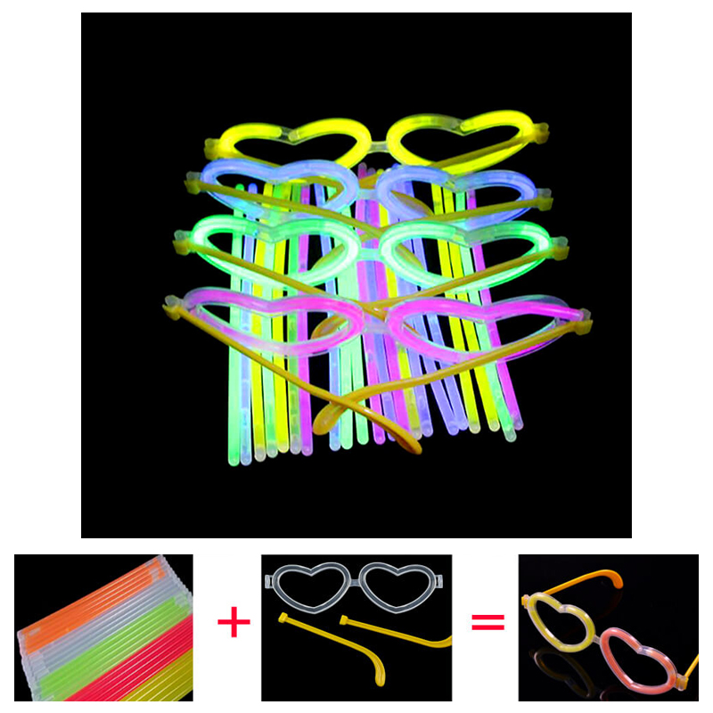 kính dạ quang phát sáng hình trái tim kính dạ quang phát sáng hình trái tim