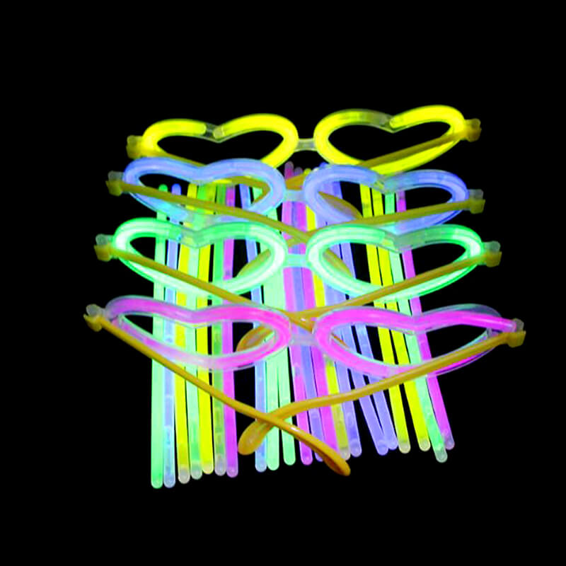 kính dạ quang phát sáng hình trái tim kính dạ quang phát sáng hình trái tim