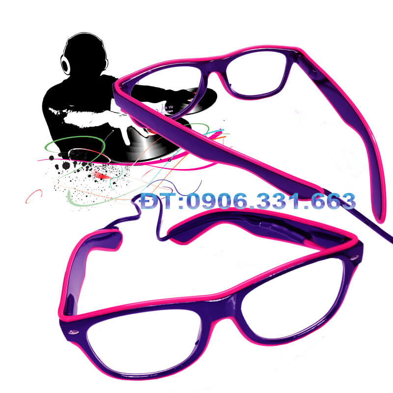 kính oled dj màu hồng sen kính oled dj màu hồng sen