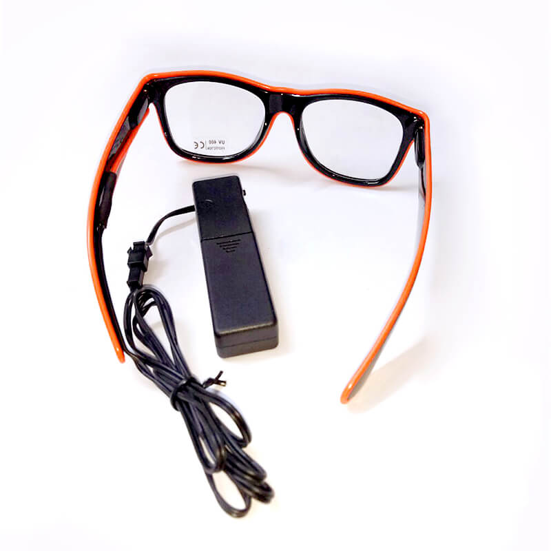 Kính đèn led EL phát sáng màu cam Kính đèn led EL phát sáng màu cam