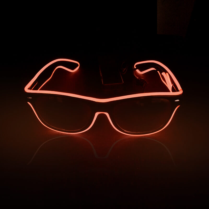 Kính đèn led EL phát sáng màu cam Kính đèn led EL phát sáng màu cam