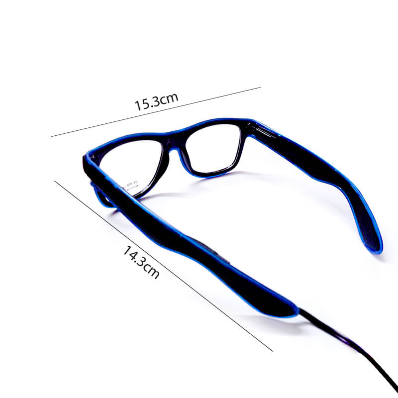 Kính đèn led EL phát sáng xanh dương Kính đèn led EL phát sáng xanh dương