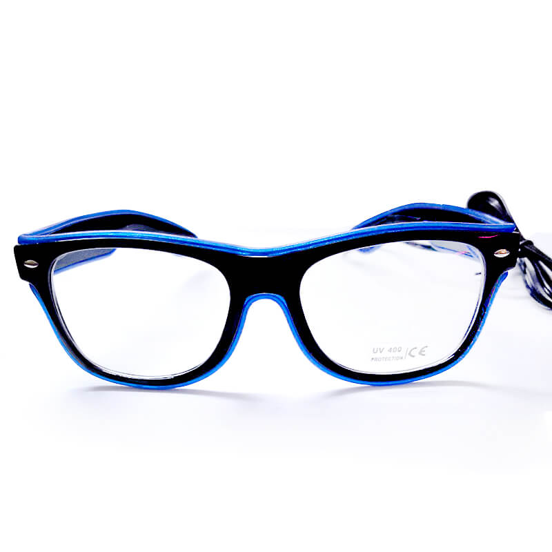 Kính đèn led EL phát sáng xanh dương Kính đèn led EL phát sáng xanh dương