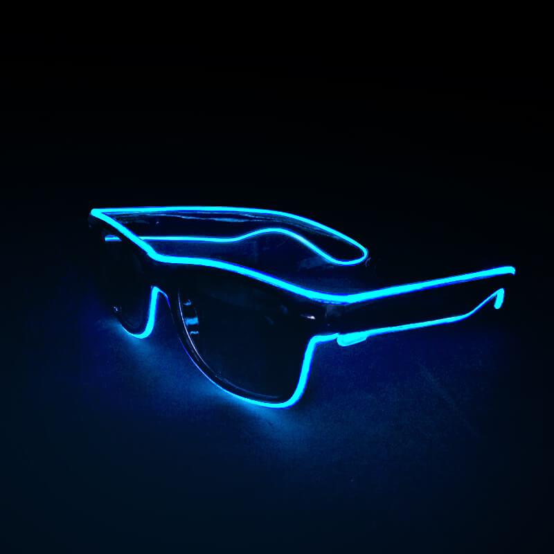 Kính đèn led EL phát sáng xanh dương Kính đèn led EL phát sáng xanh dương