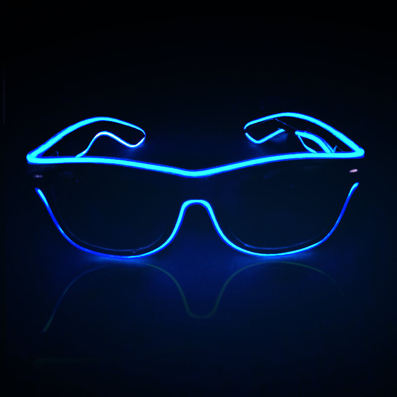 Kính đèn led EL phát sáng xanh dương Kính đèn led EL phát sáng xanh dương