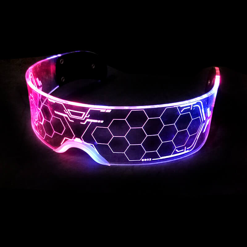 Kính led phát sáng nhiều màu, kính quay tiktok Kính led phát sáng nhiều màu, kính quay tiktok