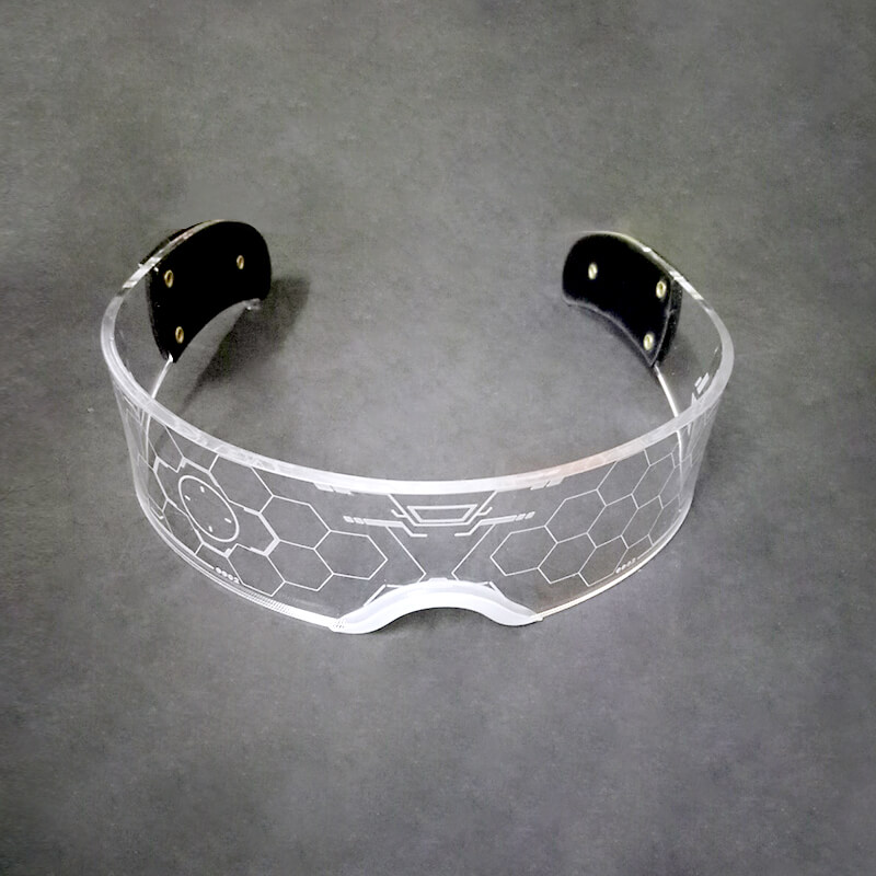 Kính led phát sáng nhiều màu, kính quay tiktok Kính led phát sáng nhiều màu, kính quay tiktok