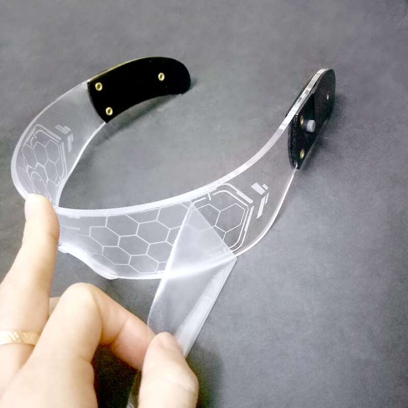 Kính led phát sáng nhiều màu, kính quay tiktok Kính led phát sáng nhiều màu, kính quay tiktok