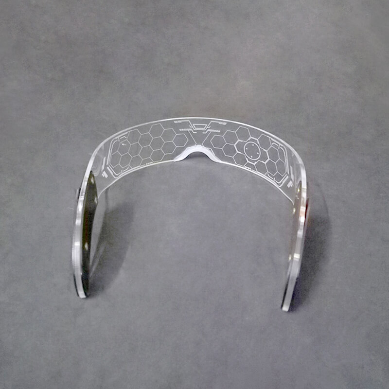 Kính led phát sáng nhiều màu, kính quay tiktok Kính led phát sáng nhiều màu, kính quay tiktok