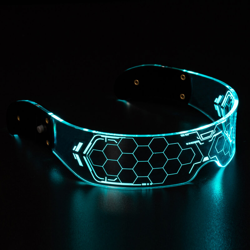 Kính led phát sáng nhiều màu, kính quay tiktok Kính led phát sáng nhiều màu, kính quay tiktok