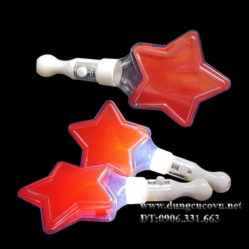 light stick led ngôi sao đỏ light stick led ngôi sao đỏ