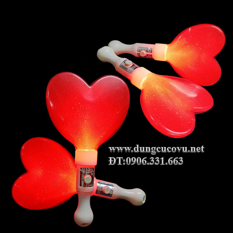 light stick led tim đỏ light stick led tim đỏ