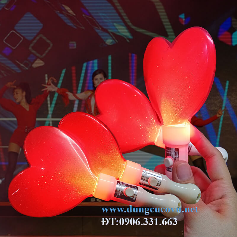 Light stick led tim đỏ Light stick led tim đỏ