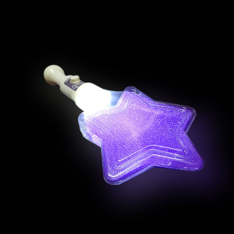 lightstick hình ngôi sao màu tím phát sáng led lightstick hình ngôi sao màu tím phát sáng led