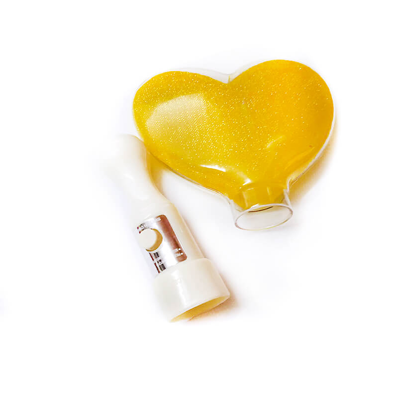 Lightstick hình trái tim phát sáng led vàng Lightstick hình trái tim phát sáng led vàng