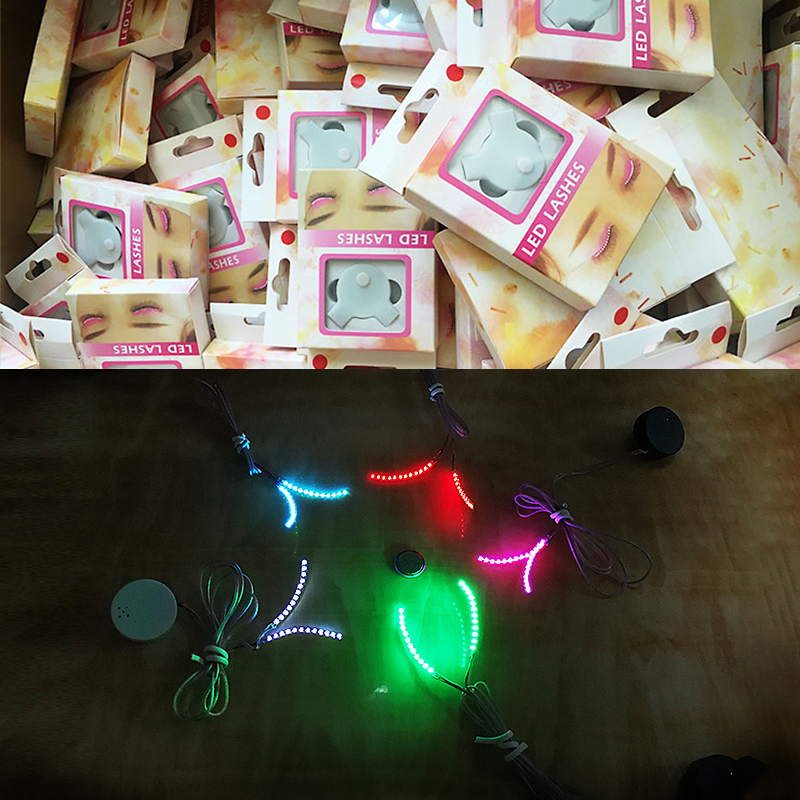 Lông mi đèn led Lông mi đèn led