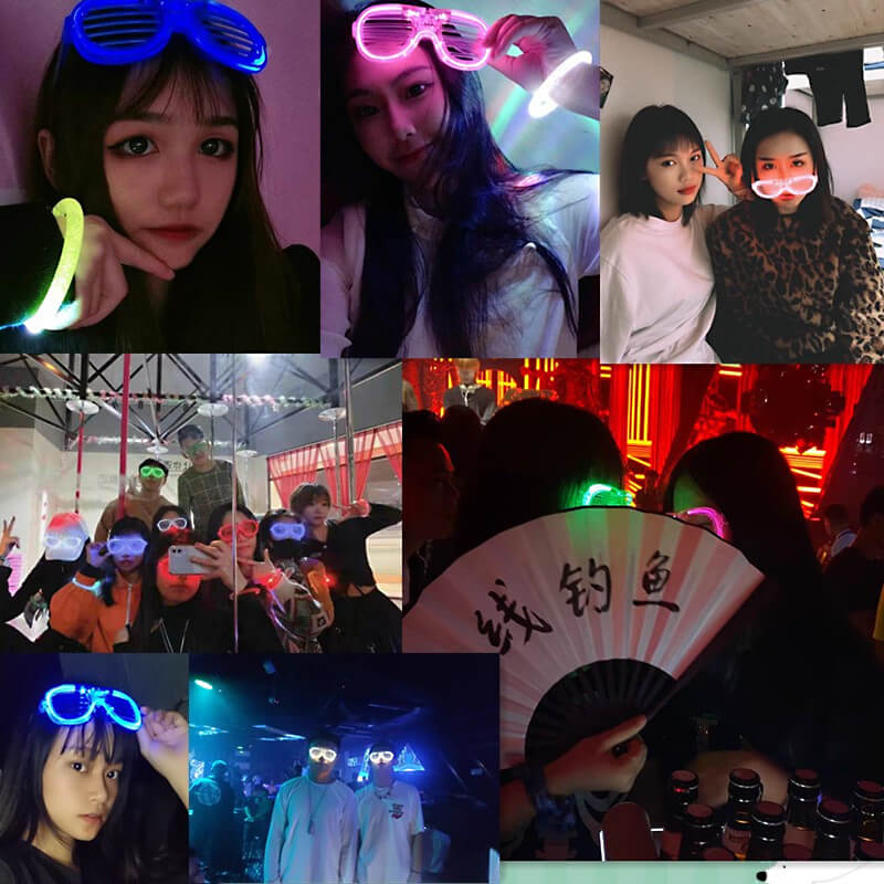 Mắt kính có đèn led phát sáng Mắt kính có đèn led phát sáng