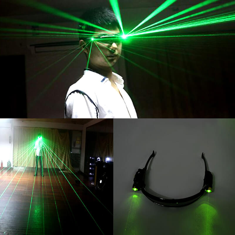 Mắt kính có gắn đèn laser Mắt kính có gắn đèn laser