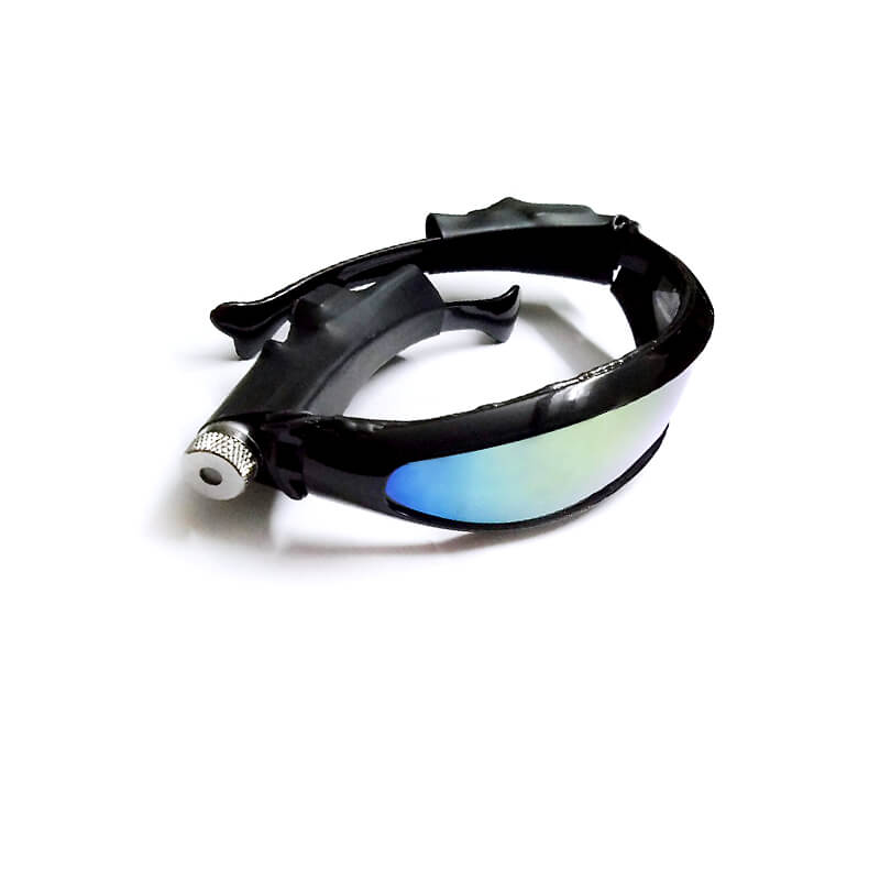 Mắt kính có gắn đèn laser Mắt kính có gắn đèn laser