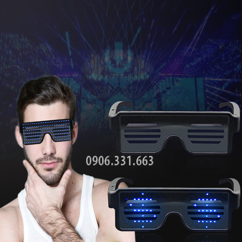 mắt kính đèn led phát sáng mắt kính đèn led phát sáng