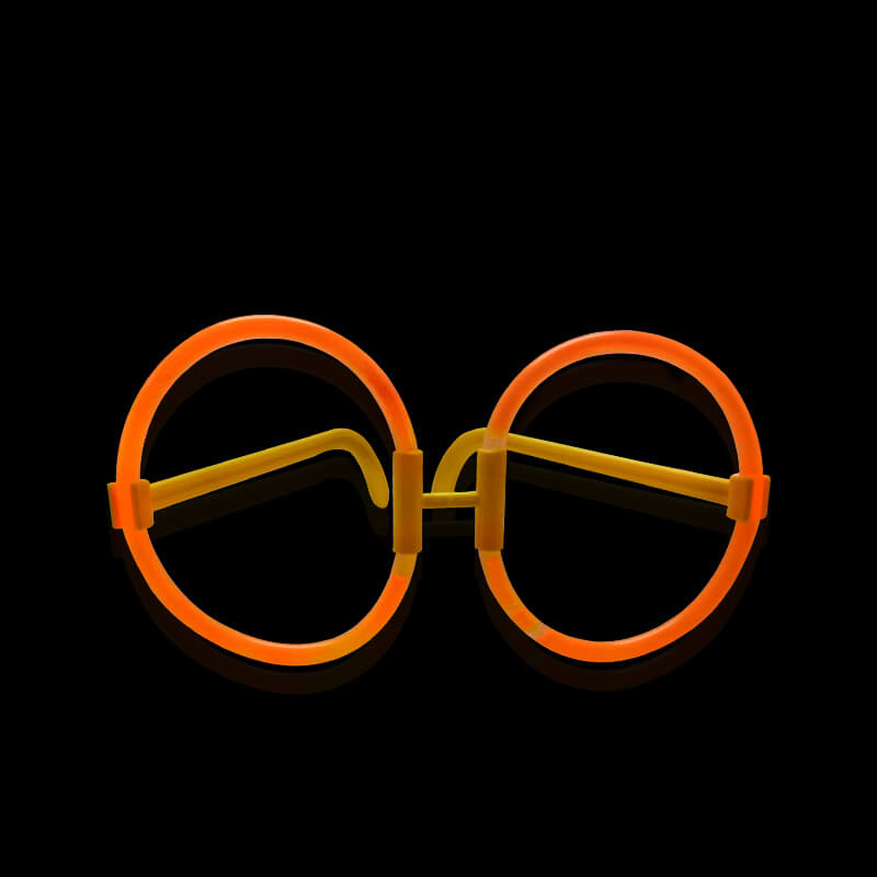 mắt kính gọng tròn dạ quang phát sáng mắt kính gọng tròn dạ quang phát sáng