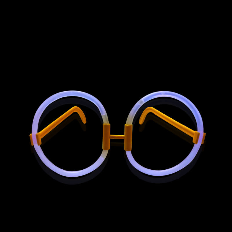 mắt kính gọng tròn dạ quang phát sáng mắt kính gọng tròn dạ quang phát sáng