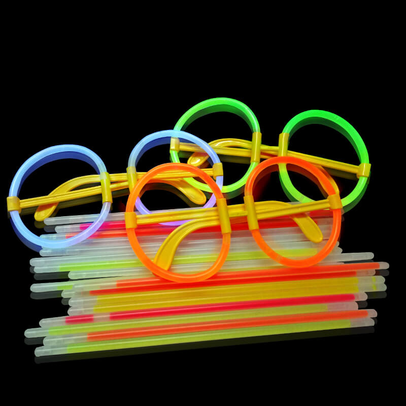 mắt kính gọng tròn dạ quang phát sáng mắt kính gọng tròn dạ quang phát sáng