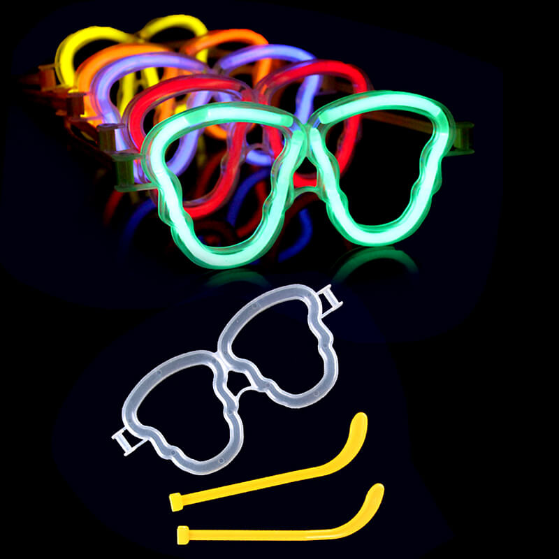 Mắt kính phát sáng dạ quang hình đầu lâu Mắt kính phát sáng dạ quang hình đầu lâu