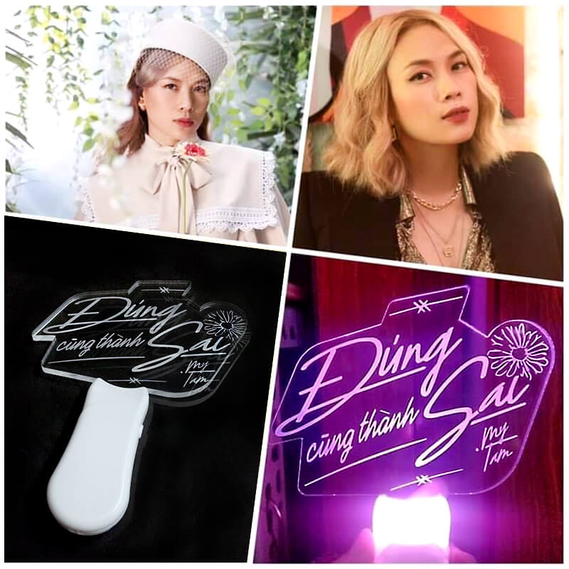 mẫu lightstick đẹp của ca sĩ Mỹ Tâm mẫu lightstick đẹp của ca sĩ Mỹ Tâm