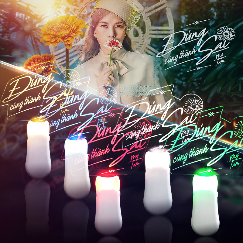 mẫu lightstick đẹp của ca sĩ Mỹ Tâm mẫu lightstick đẹp của ca sĩ Mỹ Tâm