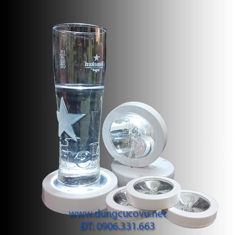miếng lót ly led trắng miếng lót ly led trắng
