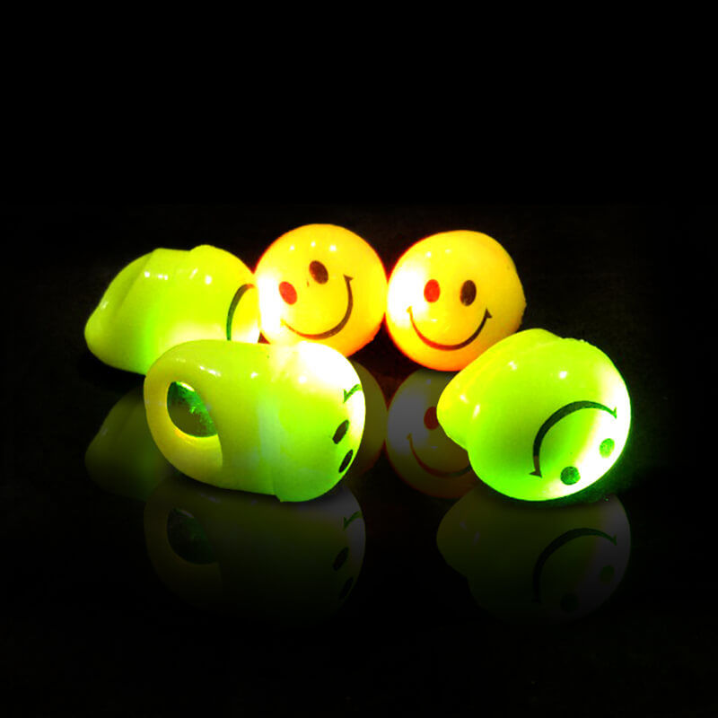 nhẫn đèn led đeo ngón tay hình mặt cười nhẫn đèn led đeo ngón tay hình mặt cười