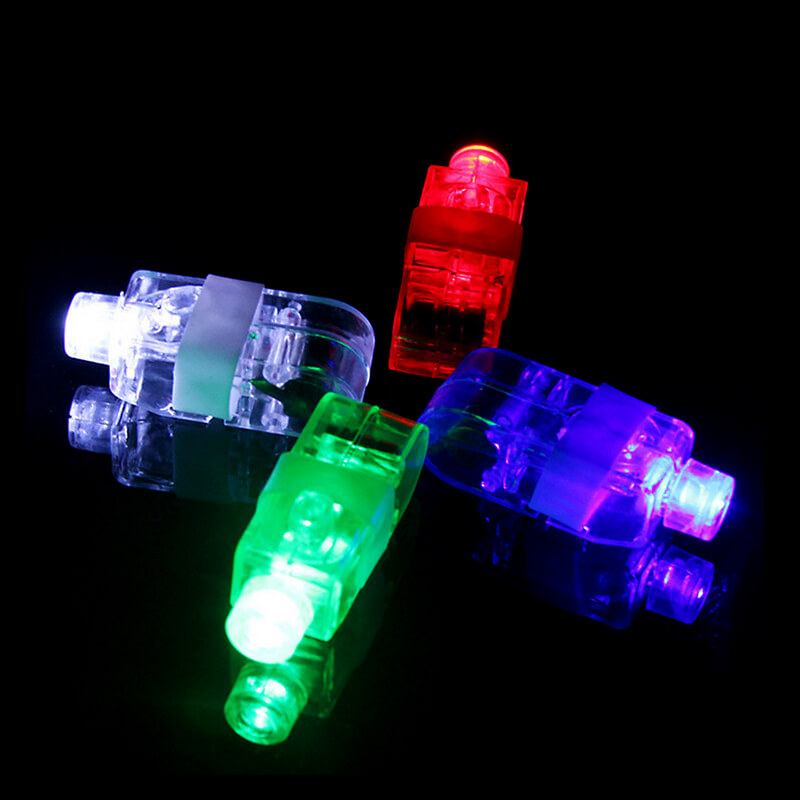 Nhẫn đeo ngón tay có đèn led (bộ 4 ngón) Nhẫn đeo ngón tay có đèn led (bộ 4 ngón)