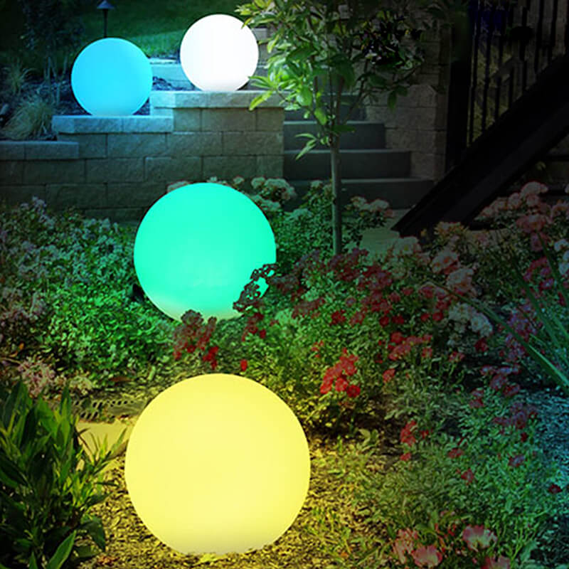 quả cầu đèn led chiếu sáng trang trí nổi trên nước quả cầu đèn led chiếu sáng trang trí nổi trên nước