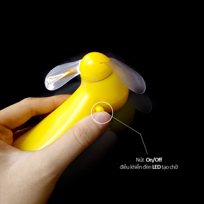 quạt đèn led tạo chữ quạt đèn led tạo chữ