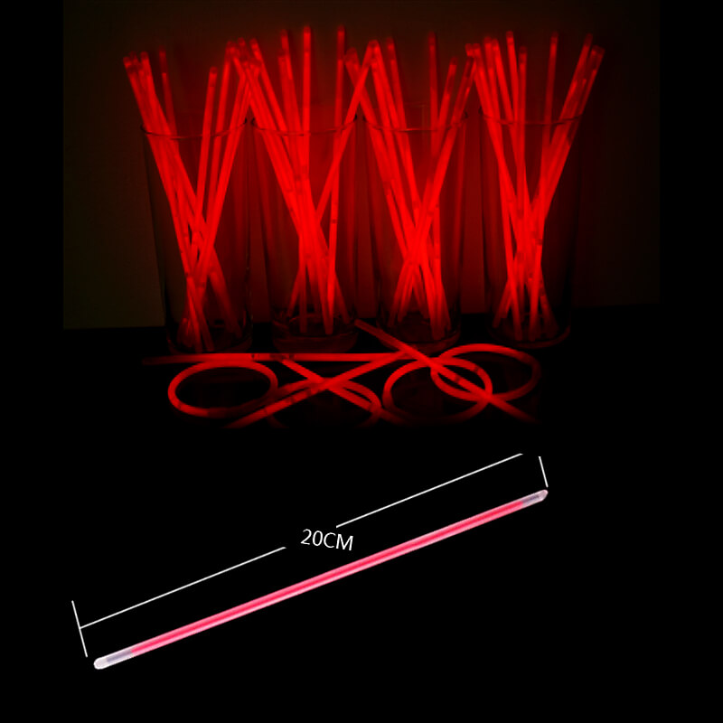que bẻ phát sáng dạ quang đỏ que bẻ phát sáng dạ quang đỏ
