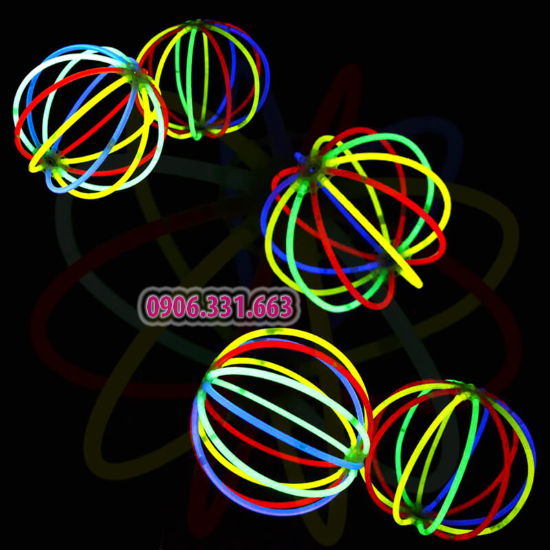 que dạ quang biến hình khối cầu que dạ quang biến hình khối cầu