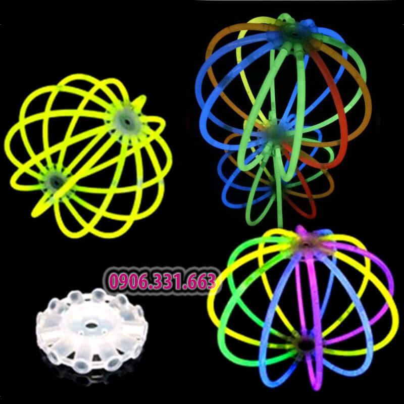 que dạ quang biến hình khối cầu que dạ quang biến hình khối cầu