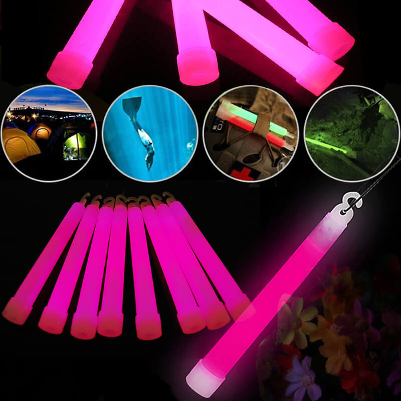 Que dạ quang glowstick màu hồng Que dạ quang glowstick màu hồng