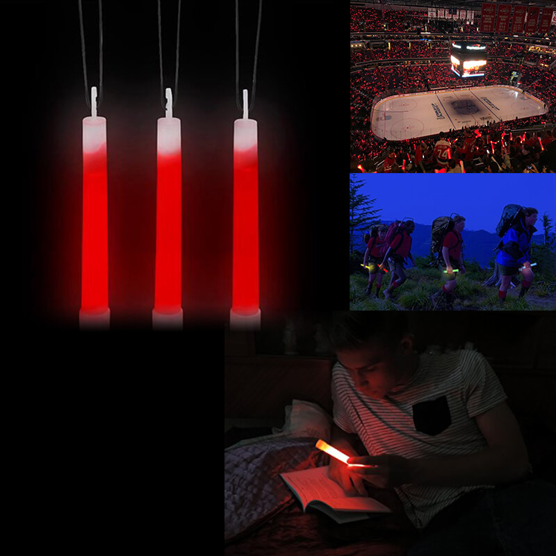 Que dạ quang màu đỏ - Glowstick Que dạ quang màu đỏ - Glowstick